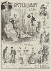 Skizzen von Schwester Mary, im Comedy Theatre